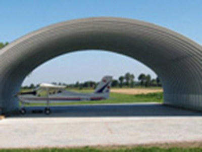 Бескаркасный арочный ангар BH-240/BH-120